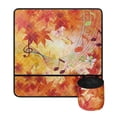 thumbnail image 2 of HELLHERO Sewing Machine Mat Beautiful & Practical Fusion Foldable Polyester Fabric Durable Sewing Accessories for Thanksgiving, Autumn Harvest Motif (Sunflower, Maple, Acorn), 2 of 5