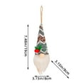 thumbnail image 2 of Luxcidy Christmas Gnomes Ornaments, Light Up Christmas Gnomes, Light Up Christmas Gnomes Plush Doll Ornaments, Hanging Christmas Tree Decorations Home Decor, 2 of 4