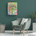 thumbnail image 3 of Canvas Wall Art - Dean Russo 'Menorah' Wall Art for Living Room, Bedroom, or Office Décor by Trademark Fine Art - 18 x 24 Inches, 3 of 4