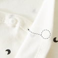 thumbnail image 7 of CAUYDY 3-6M 9-12M 18-24M Girls Sleepers for Newborn Baby Clothes Preemie Long Sleeve Romper Fall Winter Infant Girl Soft Pajamas Toddler Bodysuit Sizes 0-2 Months,White, 7 of 7