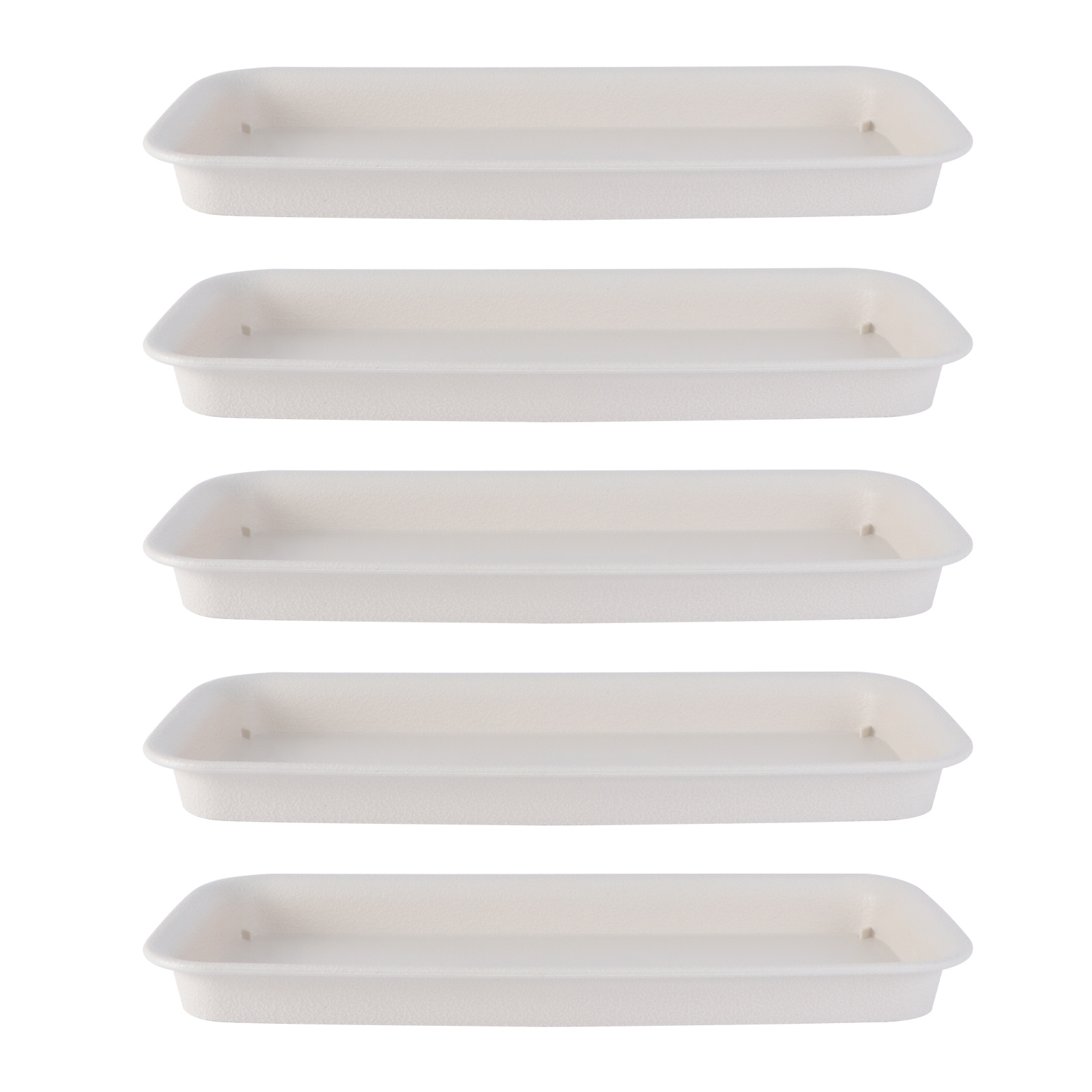 Etereauty Plant Tray Trays Saucer Flower Pot Drip Saucers Rectangular