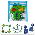 thumbnail image 3 of Tablero de fieltro Hugo tablero de letras Preescolar Montessori azul01, 3 of 10