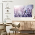 thumbnail image 5 of Elephant Stock Lavender Flower Wall Art - Horizontal Canvas Wall Art - Living Room Wall Decor - Floral And Botanical Canvas - Purple And Blue Decor - 45" x 30", 5 of 8