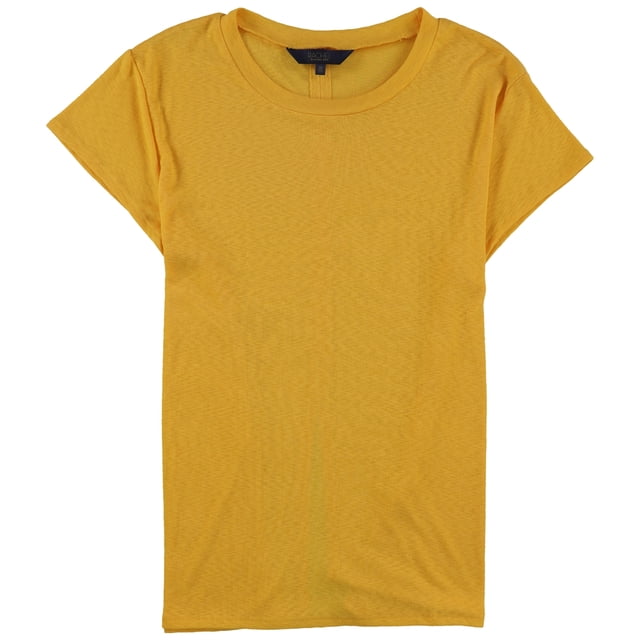 Rachel Roy Womens Slit Back Pullover Blouse, Yellow, Plus Size, 1X