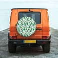 thumbnail image 6 of Goofa Cactus Plants Pattern Universal Tire Cover for Jeep, SUV, Truck, and Trailer – Waterproof, UV-Resistant,Easy to Install, Fits 14"-17" Tires-16 inch, 6 of 6