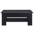 thumbnail image 4 of LifeStyle Solutions Table Basse en Bois Chesterfield avec Plateau Relevable et Rangement, Noir, 4 of 11