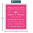 thumbnail image 3 of PAVILIA Best Friend Blanket, Friendship Gifts for Women Birthday Soul Sister Long Distance Bestie, Soft Cozy Sherpa Throw Blanket with Sentimental Thoughtful Quotes, BFF Stuff Gift Idea, Pink, 3 of 7