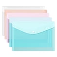 thumbnail image 4 of YAOMOBB Document Folder Transparent A4 Document Folders Waterproof Storage Pockets, 4 of 6