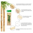 thumbnail image 3 of Palillos Para Brochetas Palo De Bambú Madera 30cm 90pzs, 3 of 9