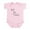 Petal Pink, variant on CafePress - Love You More! Body Suit - Baby Light Bodysuit, Size Newborn - 24 Months