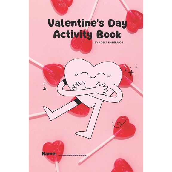 Kids Valentines Day Fun Activity Book, (Paperback)