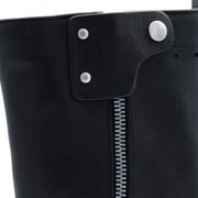 Rick Owens Black Leather Gabe Boots Black (Men's)