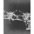 thumbnail image 2 of Harper, Ethan 20x24 White Modern Wood Framed Museum Art Print Titled - Graphic Plane Triptych I, 2 of 4