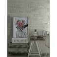 thumbnail image 5 of Marmont Hill Poppies and Butterflies Canvas Wall Art, 5 of 7