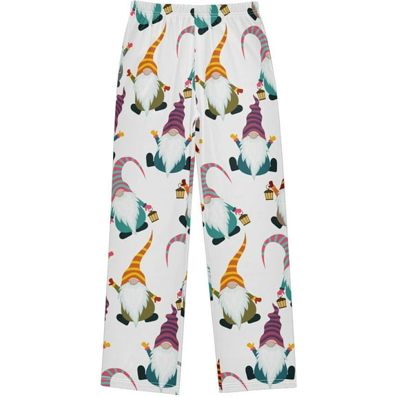 CROPD Festive Christmas Pajamas Pants Soft Long Pajama Bottoms Lounge Sleep Pants Size S-XL