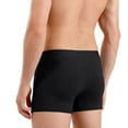 thumbnail image 4 of Viadha Men's Sexy Underpants Non-positioning Printed Low-waisted Flat Angle Swimming Pants Beach Swimming Pants Underpants(Black,4XL), 4 of 8