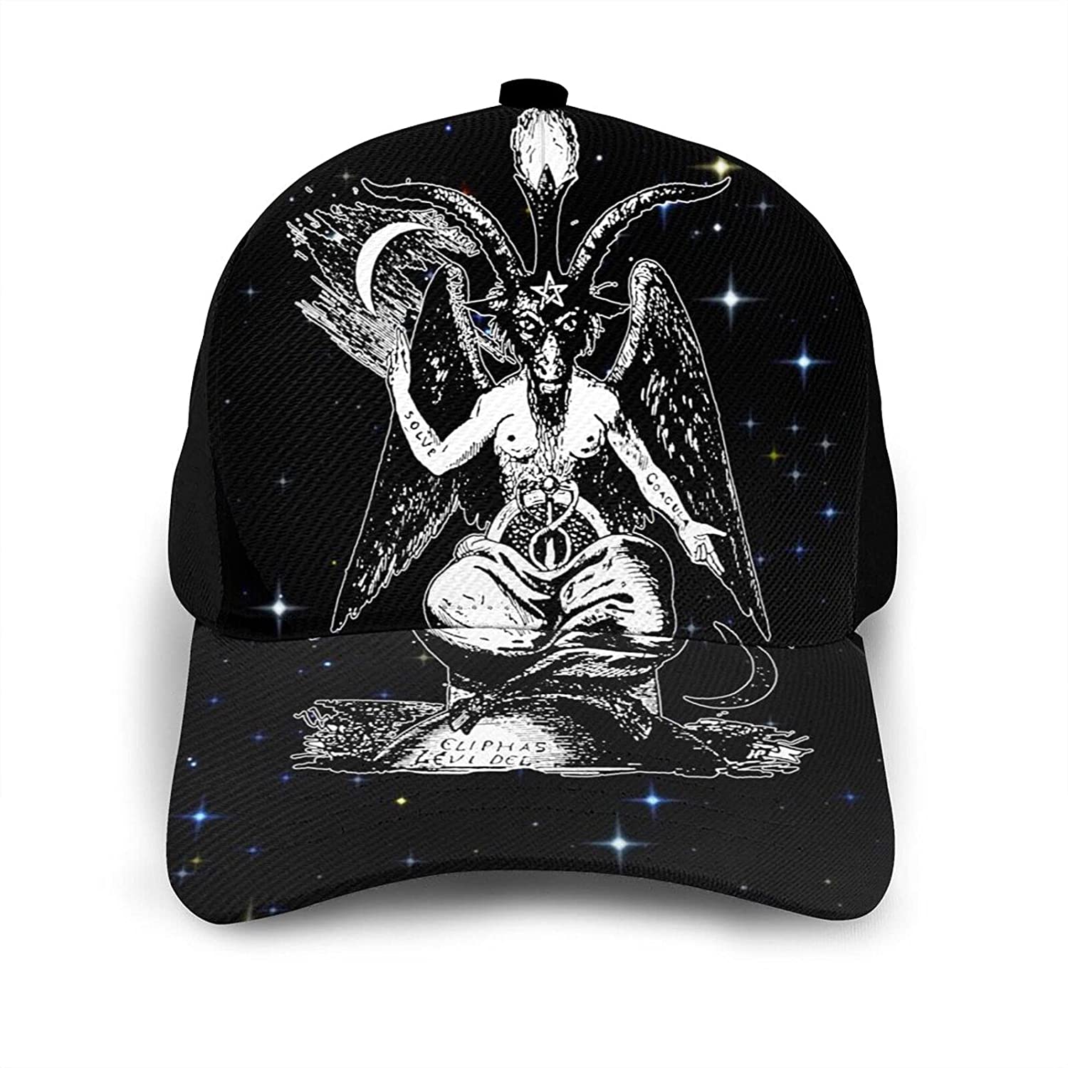 Baphomet Satan Devil Dad Hats 