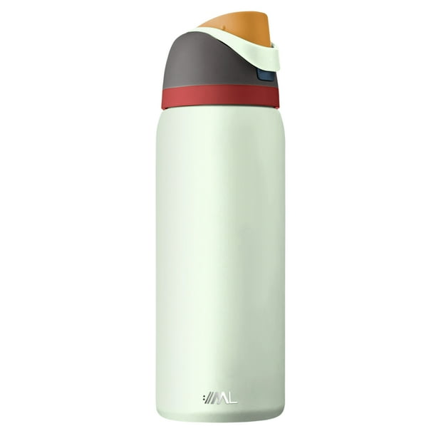 Magma Life Termo Acero Inoxidable 946 ml 32 oz, Material Seguro y Resistente, Tapa con Botón y Cerradura, Asa Integrada, Sellado Hermético, Antiderrapante