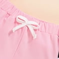 thumbnail image 5 of TOWED22 Toddler Baby Girl Summer Clothes Toddler Girls Summer Outfits Short Sleeve T-Shirts Shorts Clothing Set 6M-3Y Pink,12-18 M, 5 of 9