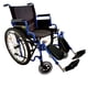 thumbnail image 1 of Silla De Ruedas Todo Terreno Con Elevapiernas Y Descansabrazos Abatibles Eko Azul Eko Mobility WXTT19AZUEPAP, 1 of 3