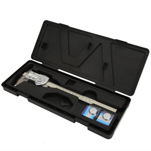 Calibrador digital electrónico, calibrador digital de acero inoxidable resistente al agua de alta precisión Calibrador digital ultra sensible