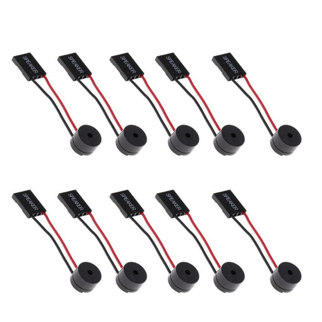 10 piezas altavoces Zumbador shamjiam para computadora Zumbador pitido