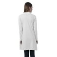 thumbnail image 4 of Moomaya Womens Full Sleeves Shrug Open Front Long Lightweight Casual Cardigan, 4 of 7