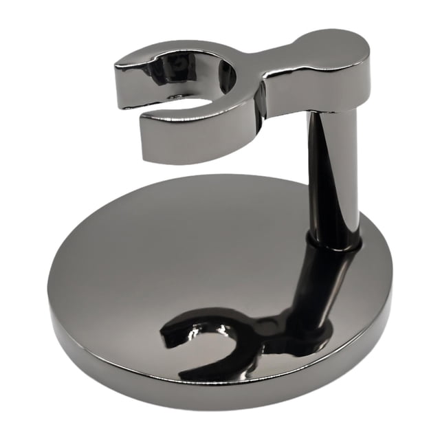 BELOVING Support de Rasage Robuste Stabilité Support de Rasage pour Comptoir Maison Voyage Noir
