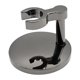 thumbnail image 1 of Soporte de afeitado de acero inoxidable de amplia apertura, portátil, moderno, resistente y estable. negro, 1 of 9