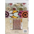 thumbnail image 2 of Printed Fabric Shower Curtain Set with 12 Resin Hooks Floral Design, 2 of 3