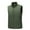 Green, variant on Dpytoraw Men Autumn And Winter Padded Padded Vest With A Warm Casual Vest On Both Sides To Wear Pocket