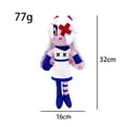 thumbnail image 1 of TV Hazbin Hotel (2024) Peluche de cosplay del pato Alastor rojo de terror, 1 of 5