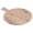 Brown/Large/Round, variant on Voga Countryside Round Brown Melamine Serving Board - Faux Wood, with Handle - 12 1/2" x 9" x 1/2" - 1 count box