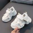 thumbnail image 2 of Sopiago Toddler Boy Athletic Shoes Toddler Flashing Walking Shoes Breathable Sport Kids Sneakers Girls Beige (Toddler/Little kid),7.5, 2 of 5