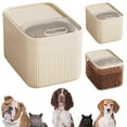 thumbnail image 3 of SharkTRUE Airtight Pet Food Storage Container For Dog Pet Food Storage Barrel Large St Moisture-Proof F6I3 Barrel Sealed Capacity Food, 3 of 9