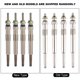 thumbnail image 1 of Set of 4 universal diesel engine glow plugs, compatible with Ford Focus/Transit/C-Max, 1 of 1