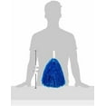 thumbnail image 3 of Party Perfect Team Spirit Metallic Cheer Pom-Pom Accessory, Blue, Vinyl, 15", 3 of 3