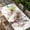 Pink, variant on Easter Bunny Table Cloths for 5 Foot Rectangle Tables, Cute Rabbits Spring Daisy Flowers Butterfly Patio Waterproof Elastic Fitted Tablecloths, Washable Rectangular Table Cover for Camping