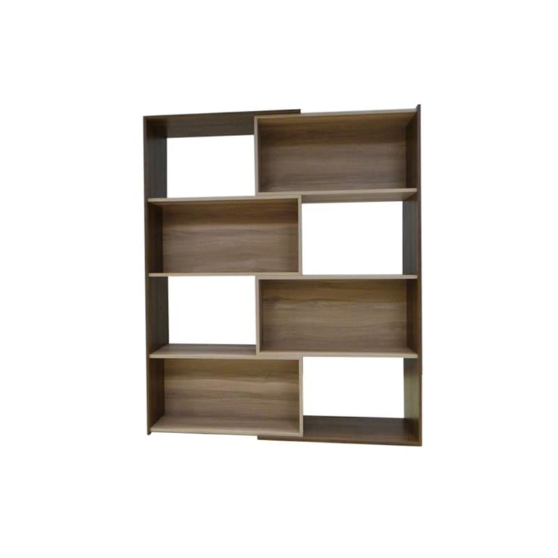 Slide Logic Expandable Bookcase Brown Walmart Com Walmart Com