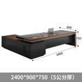 thumbnail image 1 of Luxury L Shaped Office Desk Corner Computer Conference Reception Office Desk Organizer Executive Bureau Meuble Table Furniture My Lux Decor Round, 1 of 13