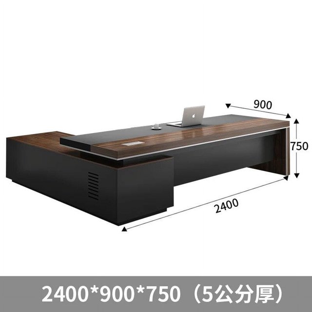Luxury L Shaped Office Desk Corner Computer Conference Reception Office Desk Organizer Executive Bureau Meuble Table Furniture My Lux Decor Round