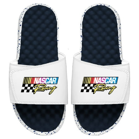 

Youth ISlide White/Navy NASCAR Throwback Americana Slide Sandals