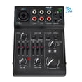 thumbnail image 1 of Pyle 3-Channel Professional Compact Bluetooth DJ Mixer With Audio Interface, 1 of 6