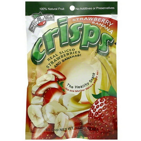Brothers Fruit Crisps Strawberry And Banana Crisps, 0.42 oz (Pack of 12)