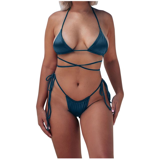 Daisyyozoid Maillots de Bain pour Femmes Liquidation Nouveau Bikini Imprimé