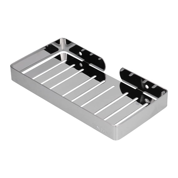 Suodoka 304 Stainless Steel Self‑Draining Wall‑Mounted Soap Dish Shelf – 23×12 cm, Thickened, Anti‑Rust, Quick‑Install, Multi‑Purpose