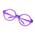 thumbnail image 1 of Par De Gafas Con Montura Redonda Para 18'' Morado Púrpura, 1 of 4