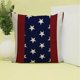 thumbnail image 2 of Sofa Vama Ropa de Cama Funda de almohada del Día de la Independencia con la bandera y la letra del Día de la Independencia, funda de lino para sofá o oficina, funda de cojín for Navideño, 2 of 4