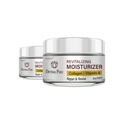 (2 Pack) Derma Pure - Derma Pure Revitalizing Moisturizer Face Cream