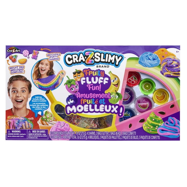CRA-Z-SLIMY Fruity Fluffy Mega Slime Kit. Great Holiday Gift Idea